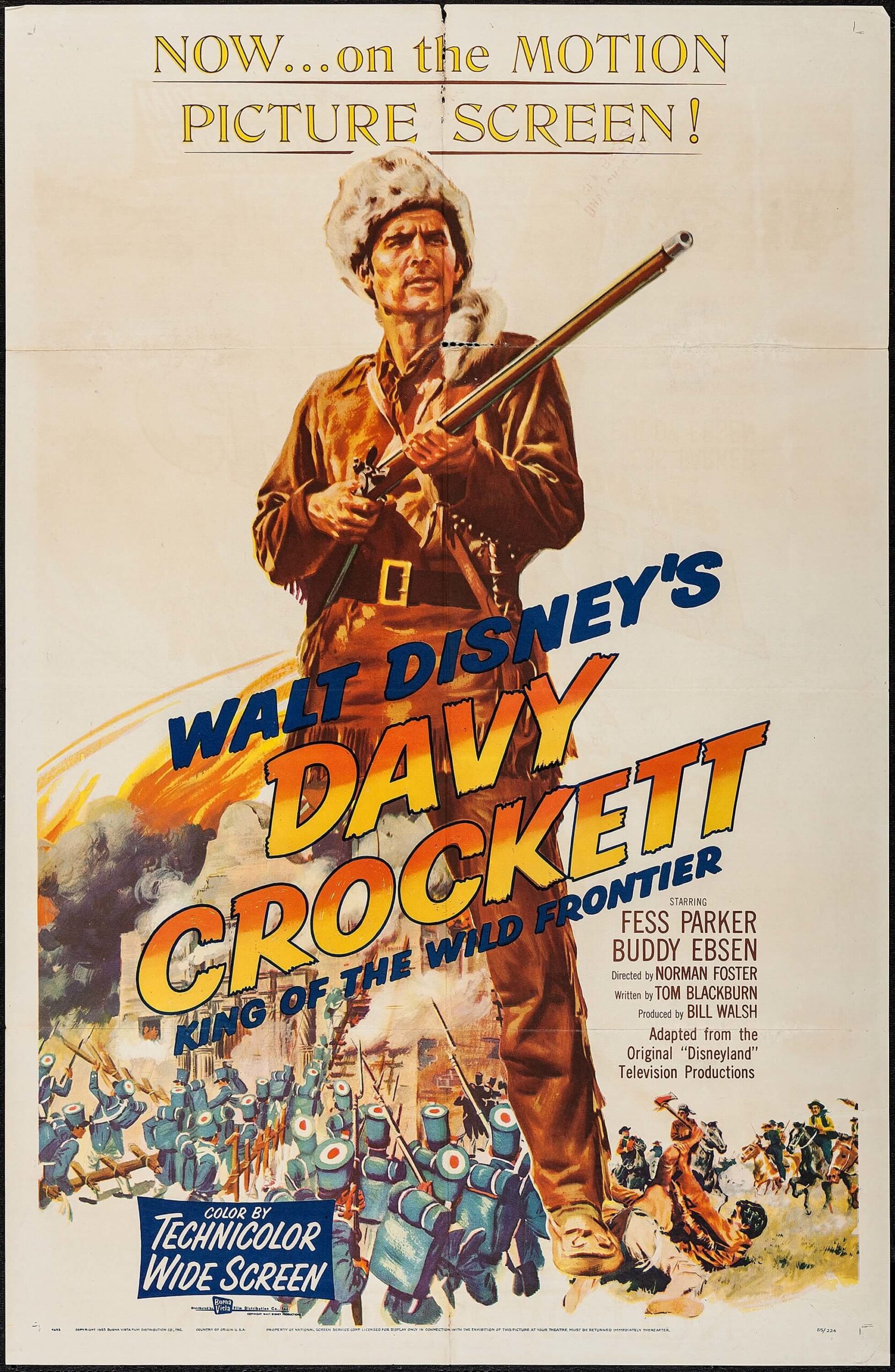 le_avventure_di_davy_crockett_poster