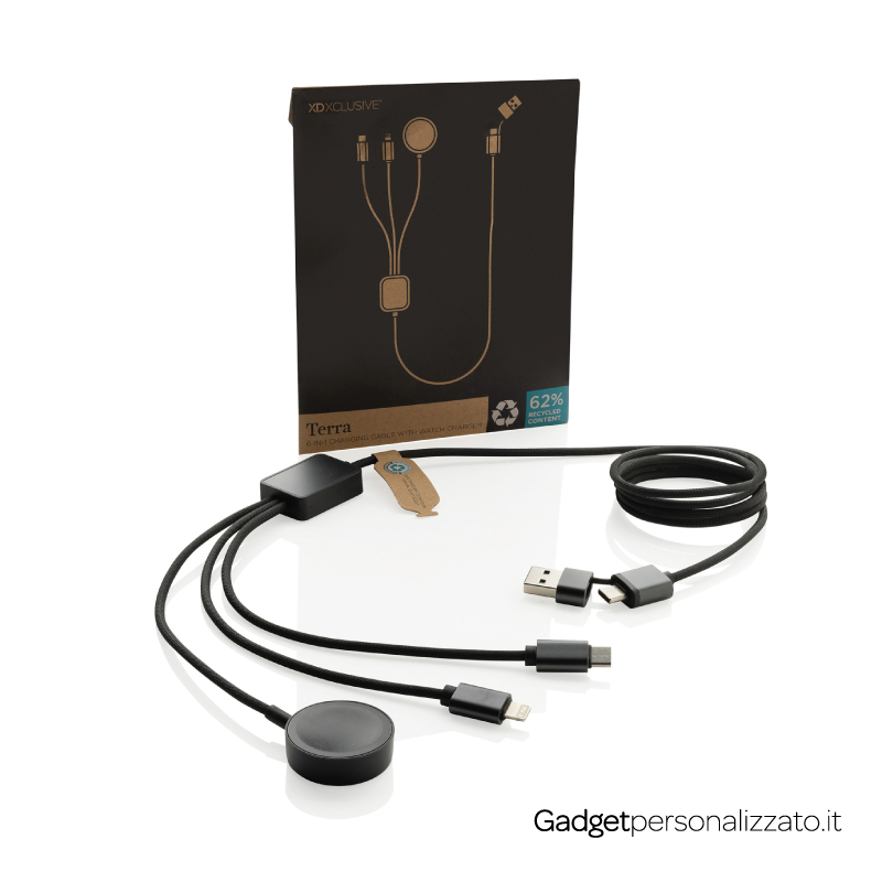 Carica smartwatch e cavo 6-in-1 Terra